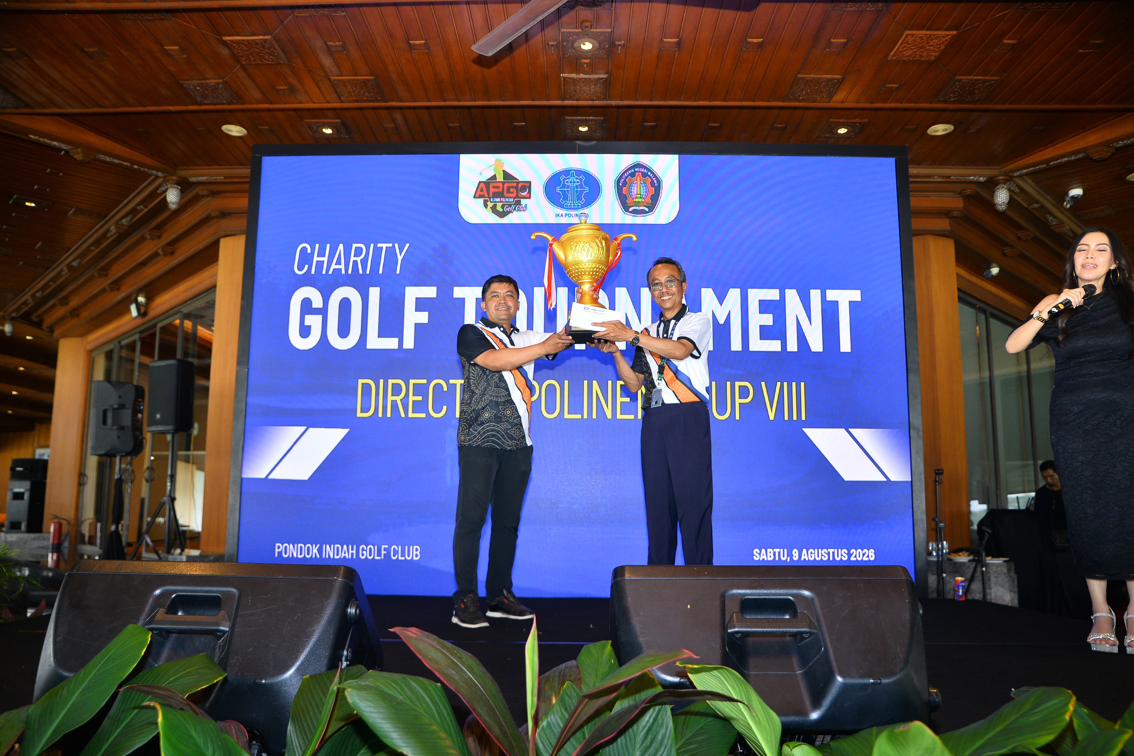 Turnamen Golf Direktur Polinema Cup VIII Himpun 138 Golfer dan Salurkan Beasiswa Rp160 Juta untuk Polinema